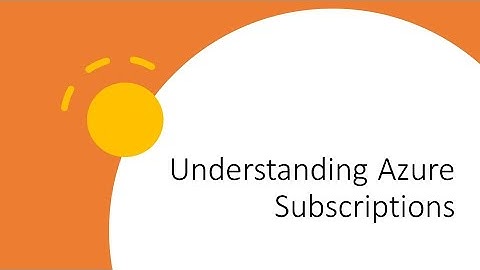 Understanding Azure Subscriptions (AZ-900)