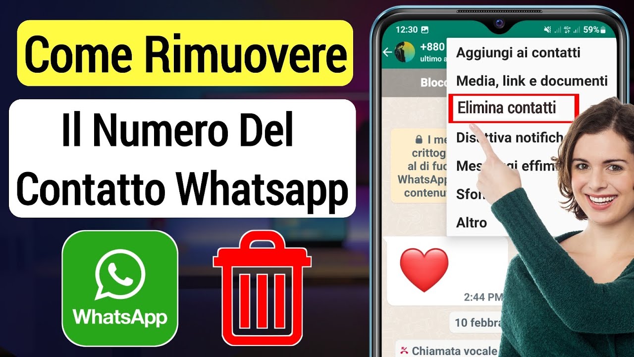 Come eliminare i contatti di WhatsApp (2023) | Come rimuovere il numero