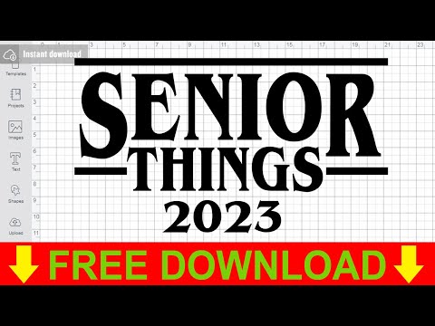 Senior Things 2023 Svg Free Cut Files for Cricut Instant Download