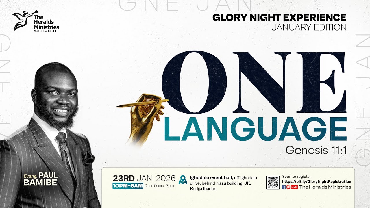 GLORY NIGHT EXPERIENCE || JANUARY EDITION 2026 || THE HERALDS MINISTRIES