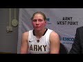 Recap: Army Women's Basketball vs. Holy Cross 1-17-18