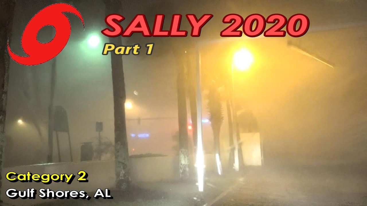 Hurricane SALLY 2020 • Eastern Eyewall hits Gulf Shores! (Jason - Alex)