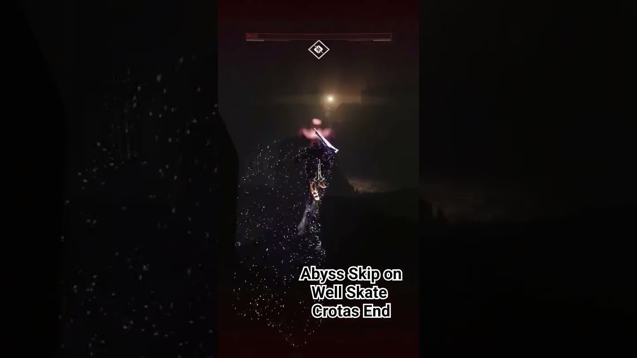 Destiny 2 Abyss Skip on Well Skate Crotas End Solo Warlock
