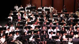 Hopkins 2015 Summer Camp Concert,  Intermediate Band Played Songs of Scotland arr. Mark Williams