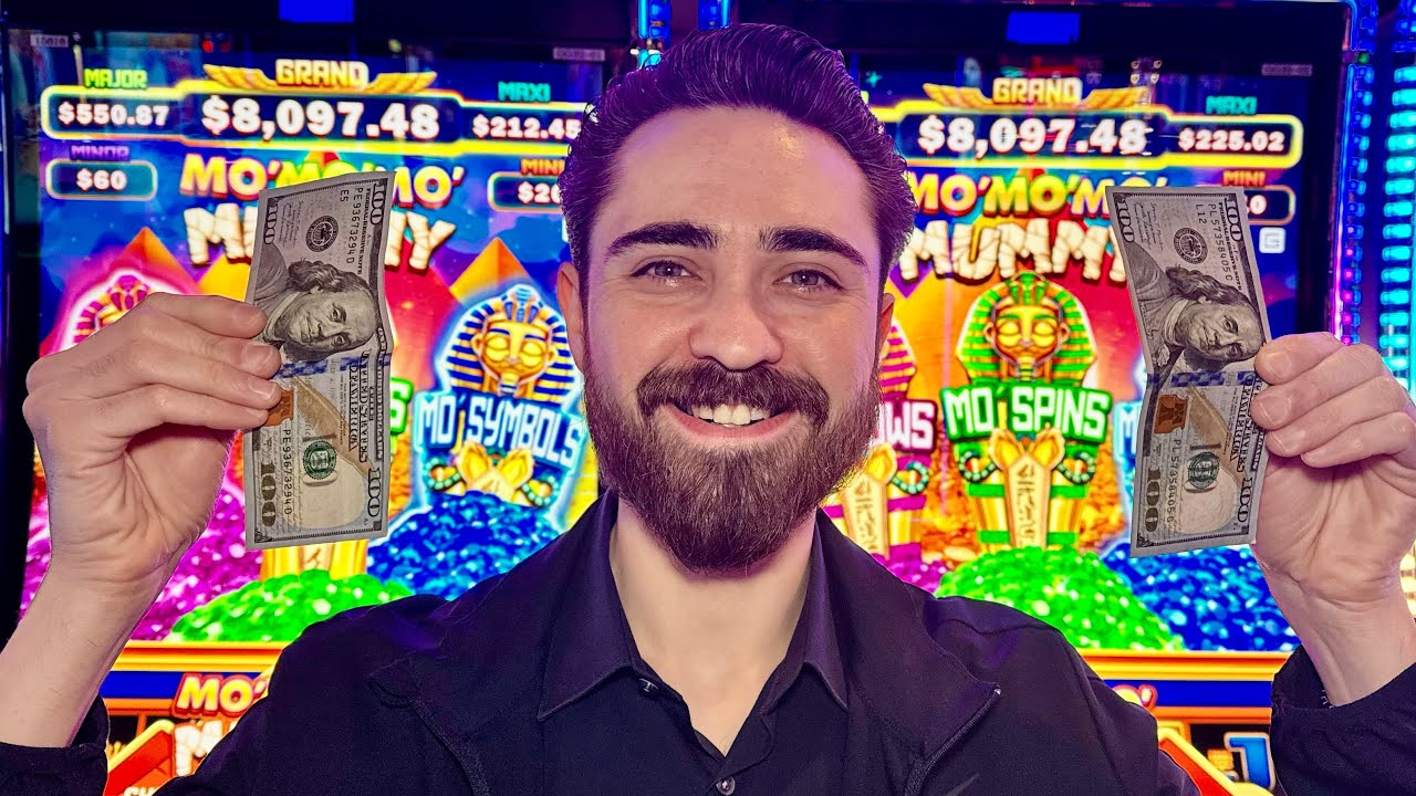 This NEW Mo Mo Mo Mummy Slot at Agua Caliente is WILD!