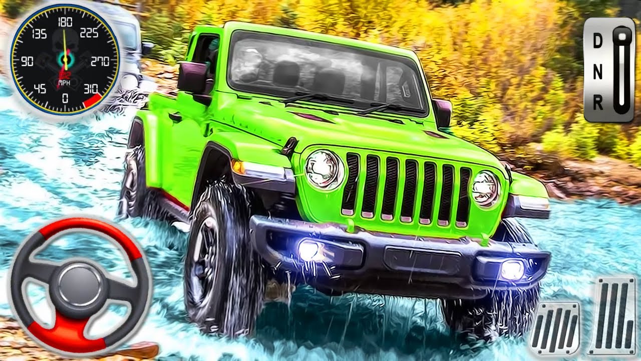 Offroad jeep simulator