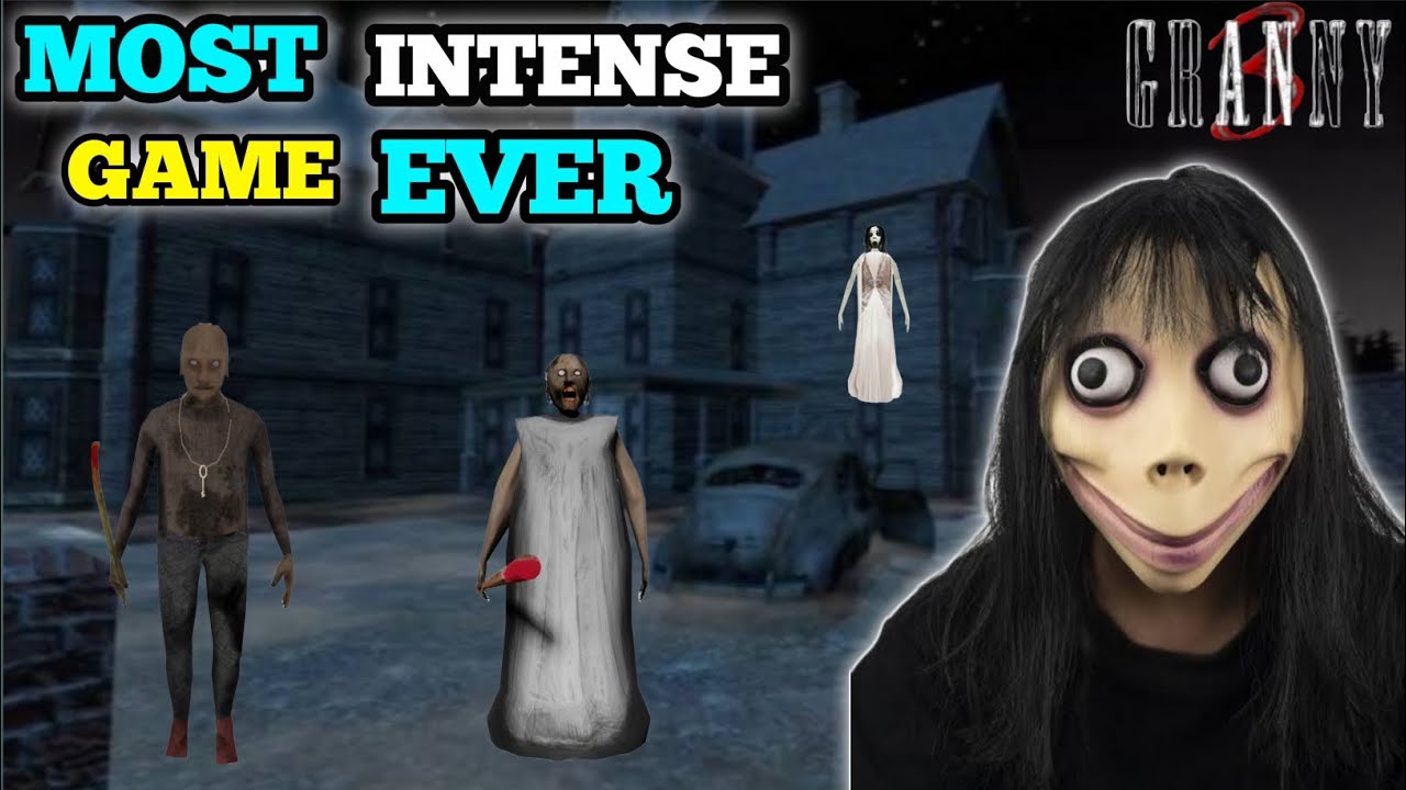 THE MOST INTENSE GAME EVER || FULL HORROR GAMEPLAY || GRANNY 3 GAMEPLAY ...