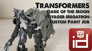 Transformers - Custom Paint Job - Megatron - Dark of the Moon voyager-class