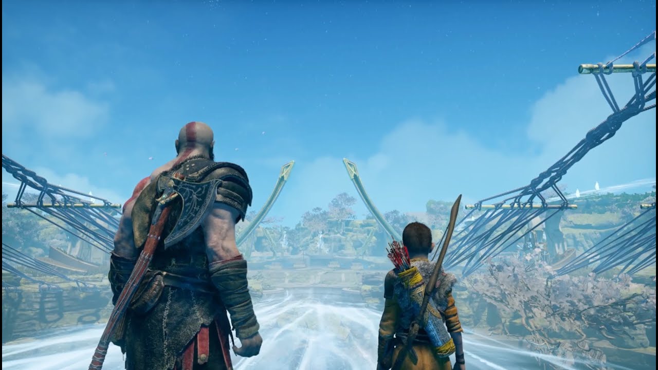 GOD OF WAR 2018 #3 INDO EM BUSCA DA LUZ DO REINO DOS ELFOS