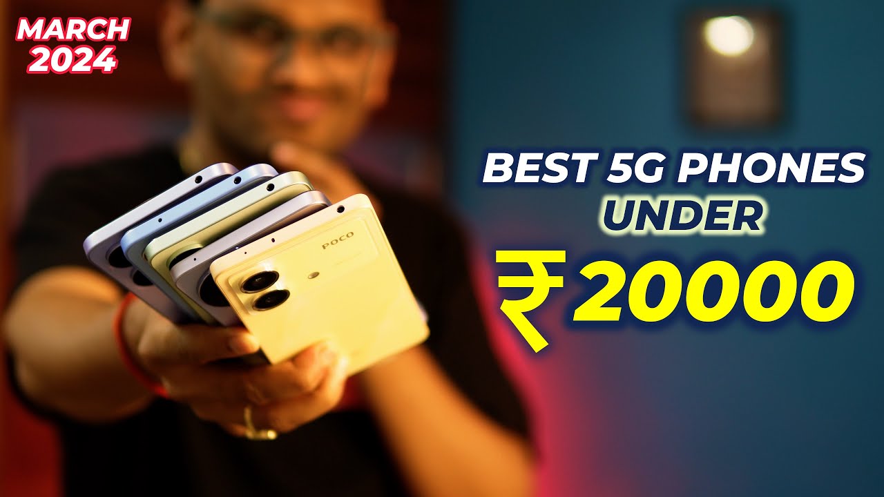 TOP 5 Best 5G Phones Under 20000 in MARCH 2024 l Best Mobile Under