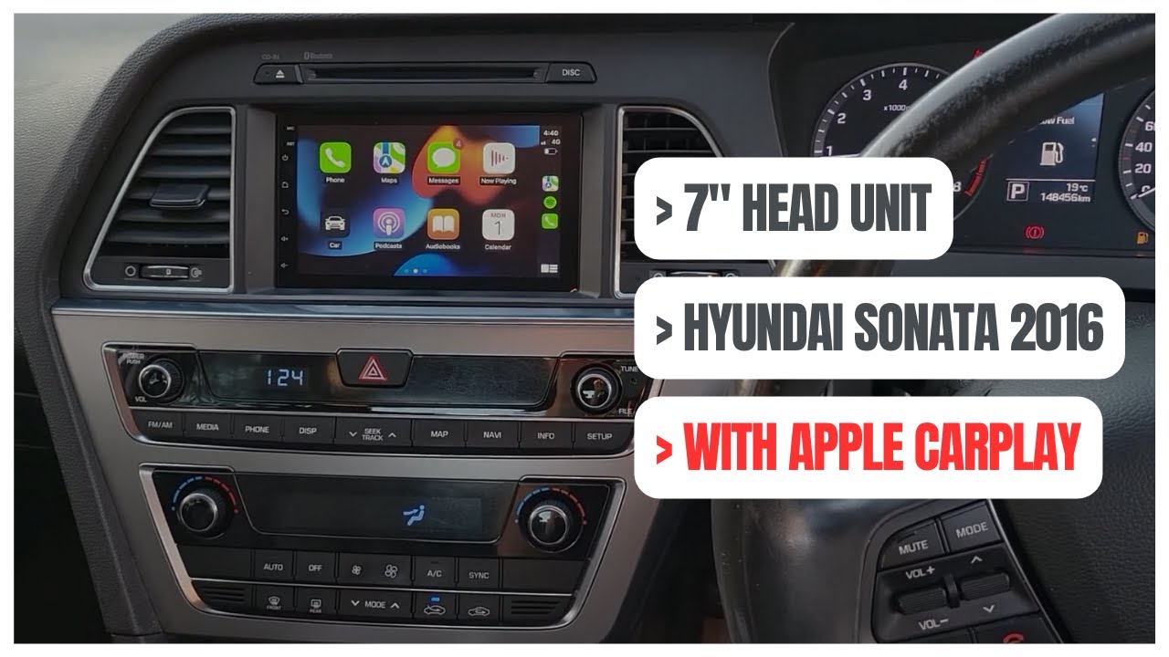 Experience Luxury: 7" Headunit HYUNDAI SONATA 2016 Upgrade Wireless ...