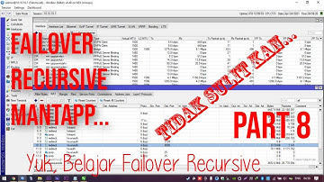 Tutorial Mikrotik Pemula - Failover Recursive #08