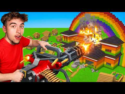 Je peux CRAFT TOUTES les ARMES sur MINECRAFT !