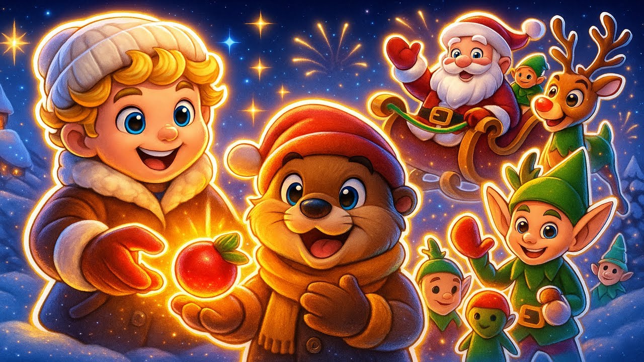 Santa’s Lost Reindeer Glow – Telo & Milo’s Christmas Light Quest 🎄🦌✨