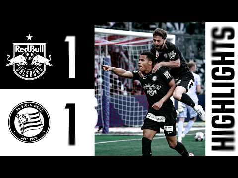 Highlights Sturm | Red Bull Salzburg 1–1 SK Sturm Graz | 30. Runde — football highlights
