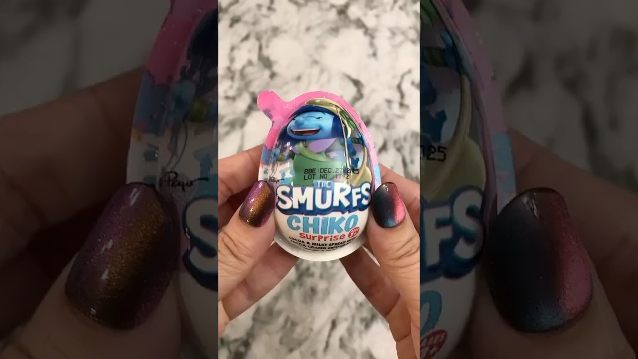 The Smurfs Chiko Surprise Egg! 