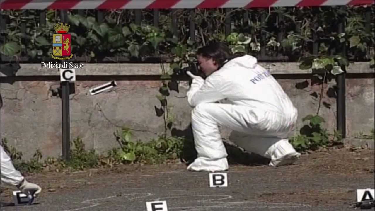 La polizia scientifica