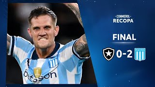 Thumbnail for BOTAFOGO vs. RACING | HIGHLIGHTS | CONMEBOL RECOPA 2025