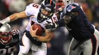 Report Tebow played through injuries vs Patriots