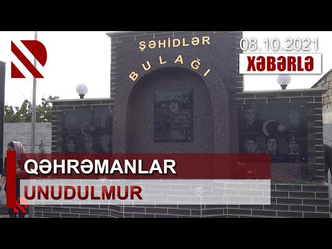 Qəhrəmanlar unudulmur. Xaçmazın Nərəcan kəndində şəhidlər üçün bulaq kompleksi inşa edilib