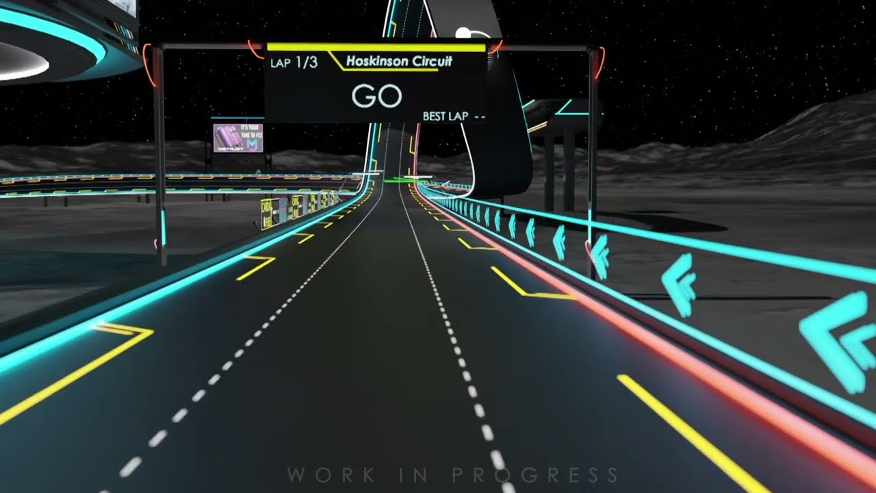Racing Game Teaser on Carda Station Metaverse