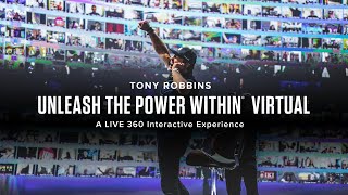 Vive el curso UPW Virtual en Directo con Tony Robbins