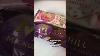 Magnum’un yeni çıkan dondurmalarını deniyorum #keşfet #fyp #magnum #dondurma #reklam Resimi