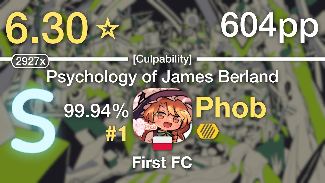 6.30⭐Phob | Culprate - Psychology of James Berland [Culpability] +HD #1 ...