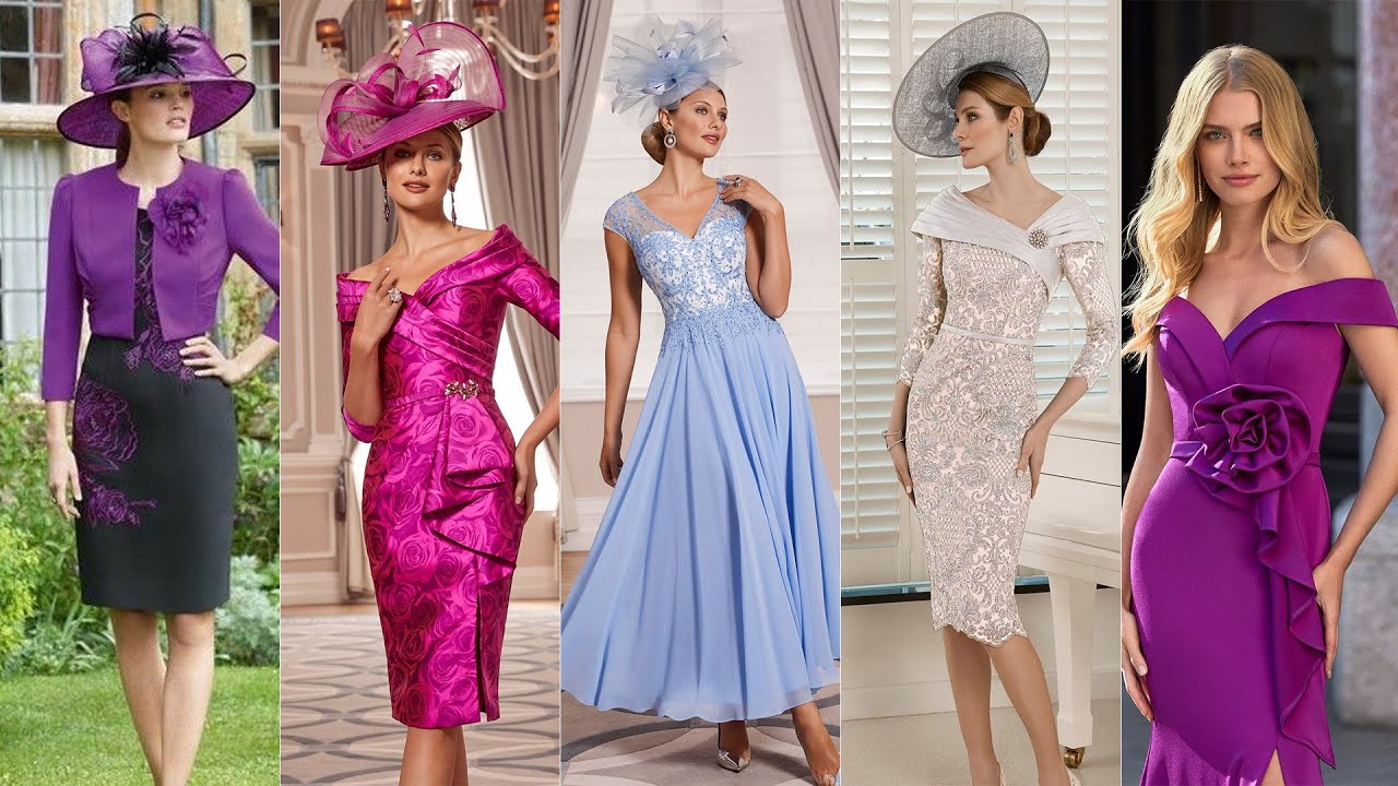 Mother Of The Bride Outfits Outstanding Designs Ideas 2024 High Fashion Evening Dresses 😍