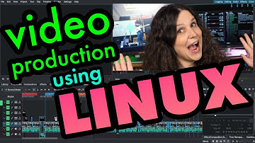 I make all my videos using Linux. Here