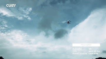 CUAV Hexcopter equipped with V5+ Autopilot&CAN PDB