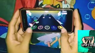 Revolution Deathsquad - Dragonforce || 100% FC Hard With Thumbs (61.706). Guitar Flash Mobile.