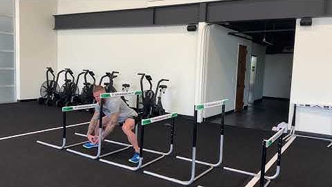 Hurdle Mobility - Lateral Step Over + Squat Under