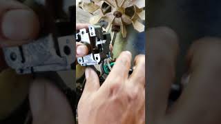 Air compressor pressure switch assembly