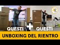 UNBOXING DEL RIENTRO