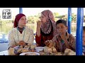 埃及美食圆白菜叶卷及尼罗河贾布尔岛上的居民生活