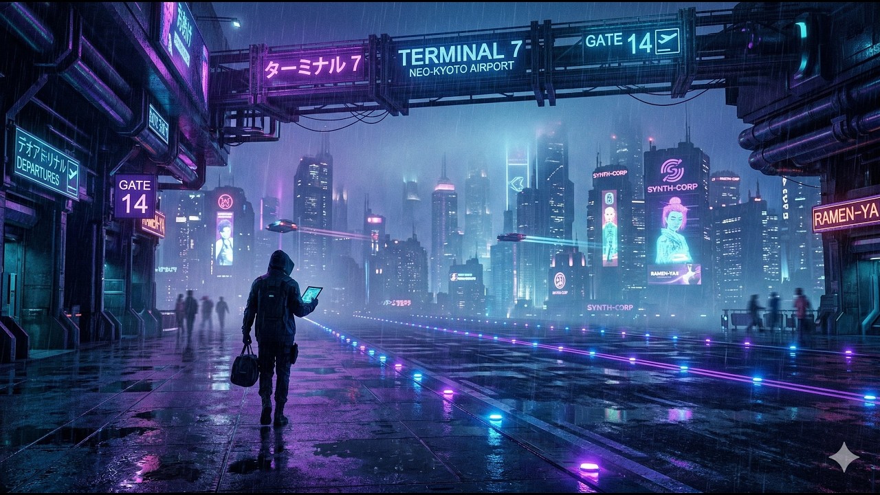 Terminal Lights | Cyberpunk Night Drive Mix