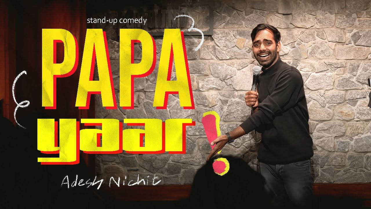 RICH DAD POOR DAD | STAND-UP COMEDY BY ADESH NICHIT #lateststandupcomedy #standupcomedy
