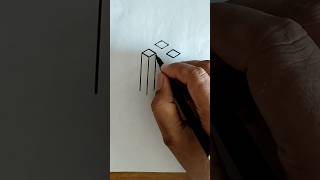 "Satisfying 3D Isometric Art ✏️💚" #viralshort
