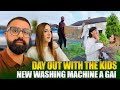  New washing machine a gai | Day out with the kids | Emir chasing mama for candies,The cheezy family