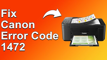 Canon Error Code 1472 (A Guide To Understand The Causes And Solutions)