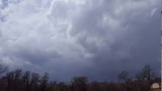 April 13 2018 Developing Thunderstorm Part 1