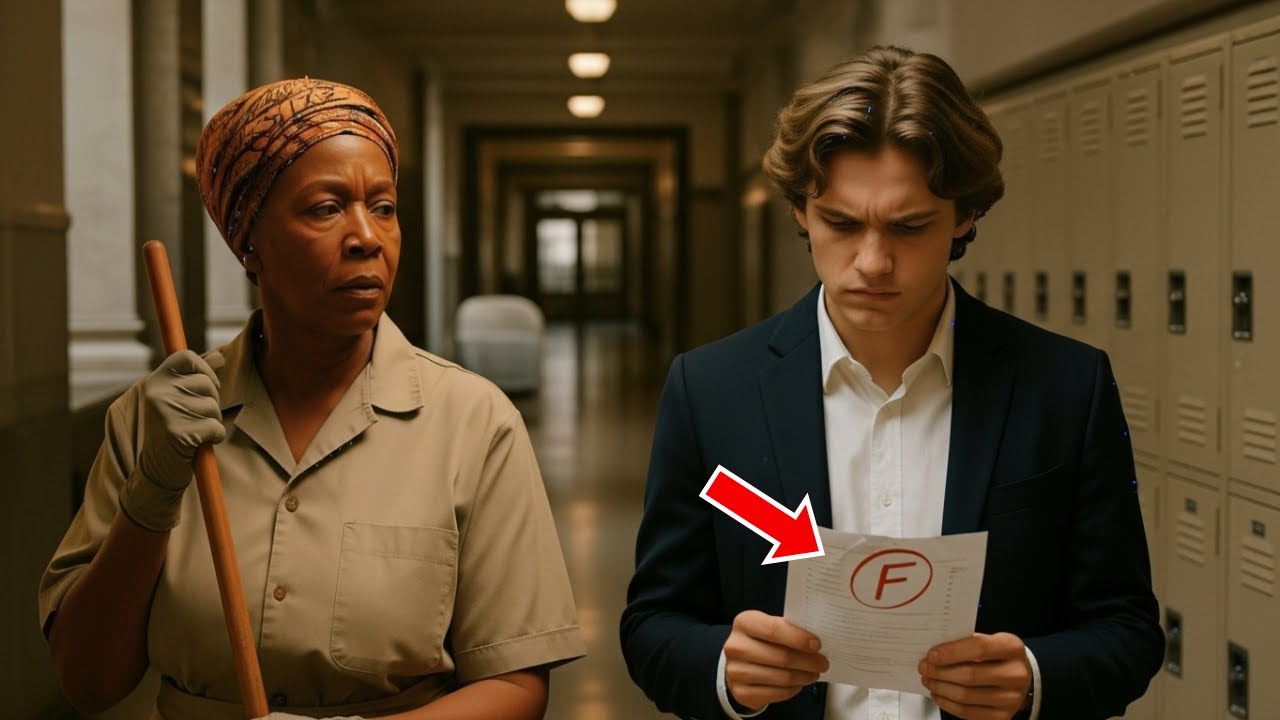 Billionaire’s son kept failing — until Black janitor taught him a secret