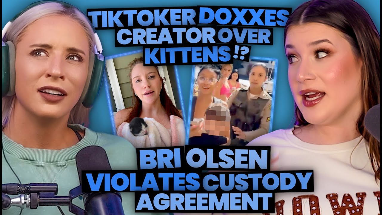 TikToker DOXXES Creator Over Kittens?! + Bri Olsen Violates Custody