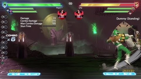 Power Rangers Battle For The Grid Tommy Oliver Combos