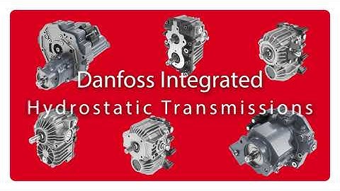 Danfoss Integrated Hydrostatic Transmissions