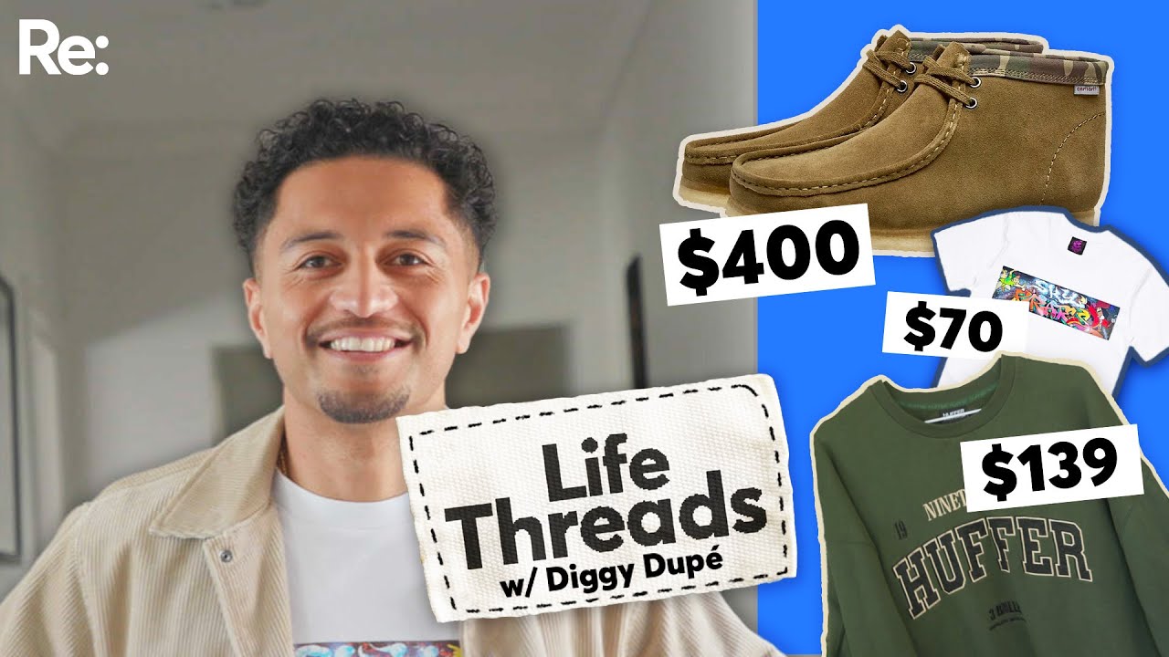 Rapper Diggy Dupé on three outfits that define him