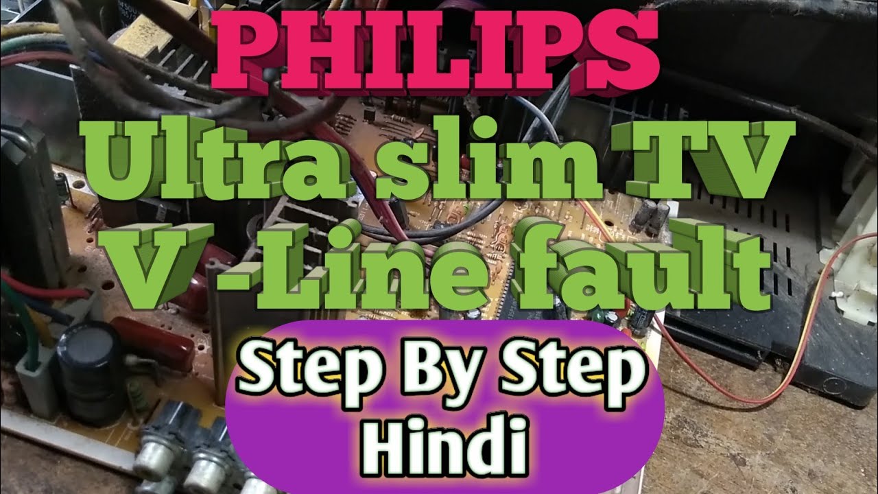 Philips Ultra-Slim tv, Ultra-Slim tv V-Line, philips TV V-Line Fault