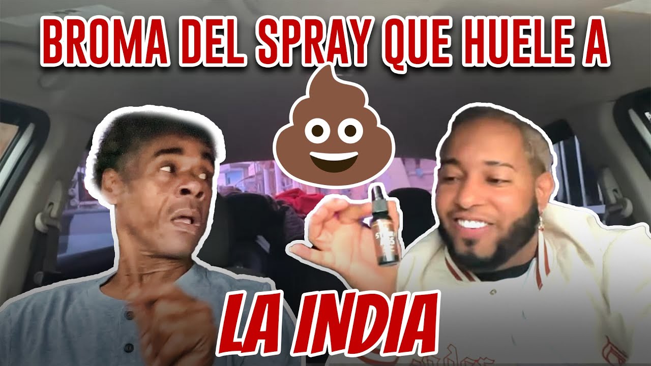 LA INDIA  - BROMA A LA INDIA EN EL CARRO