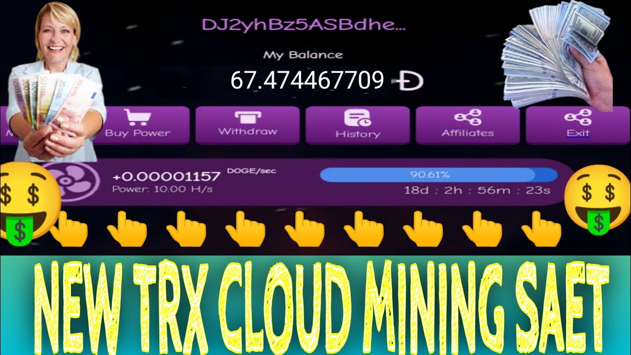 Online Earning New TRX Saet || Cloud mining || without Investment 